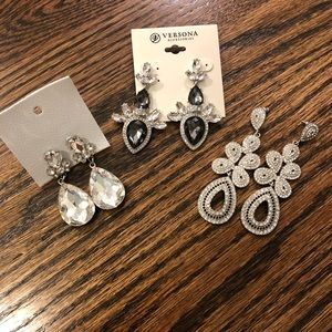 Costume Earrings Bundle (3 pairs)